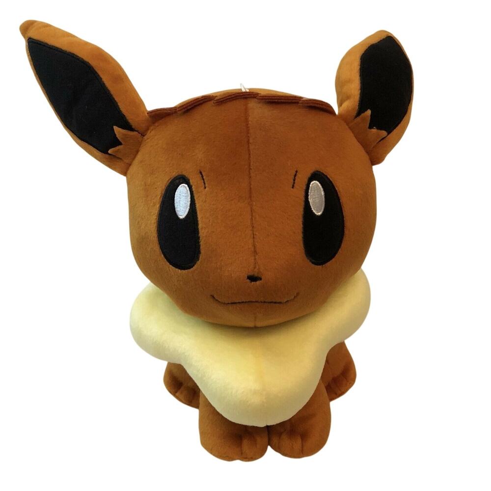 Banpresto Crane King Pokemon Sun & Moon Eevee 10" Plush NWT